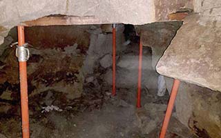 photo d'une carrière souterraine