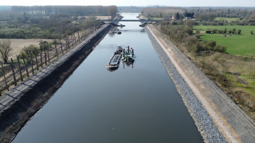 Maitrise d’œuvre pour la remise en navigation du canal Condé Pommeroeul – après
